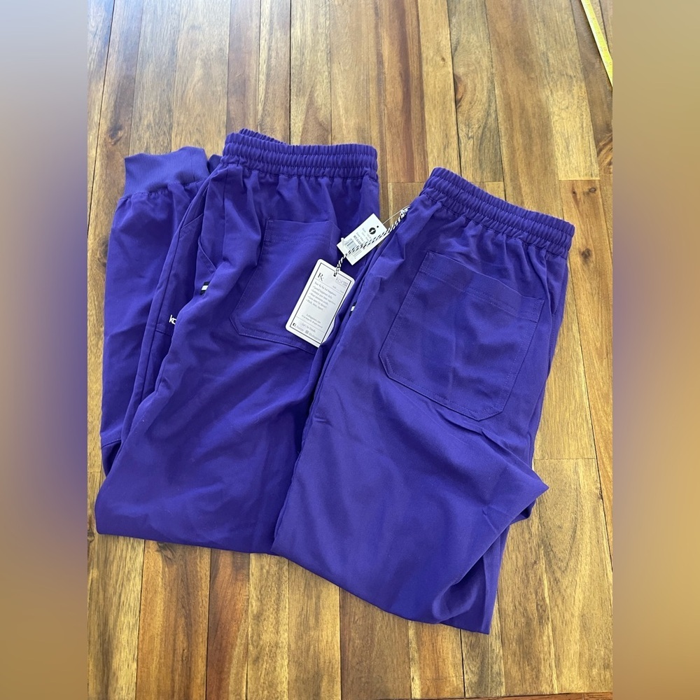 Koi Good Vibe Jogger in Grape medical scrubs nursing CNA doctor dental scrubs